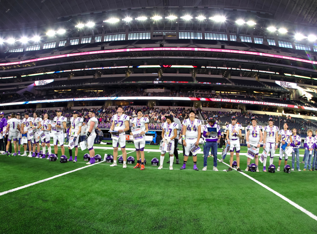 Benjamin vs Oglesby UIL 1-A Six-Man Division 2 Final December 13, 2023 Photo-Tommy Hays91